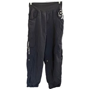 Zumba Wear‎ Pants Women XL Black Cargo Hip Hop Dance Fitness Workout Exercise